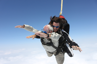 My First Skydive at Free Fall